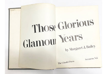 Livro Antigo De Moda 1930 Those Glorious Glamours Years - Margaret J. Bailey