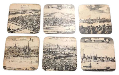 Fotos Antigas Europa Em Placa De Madeira