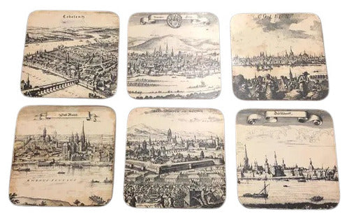 Fotos Antigas Europa Em Placa De Madeira