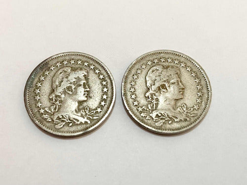 Antigas Moedas 200 Réis 1921 - 1928