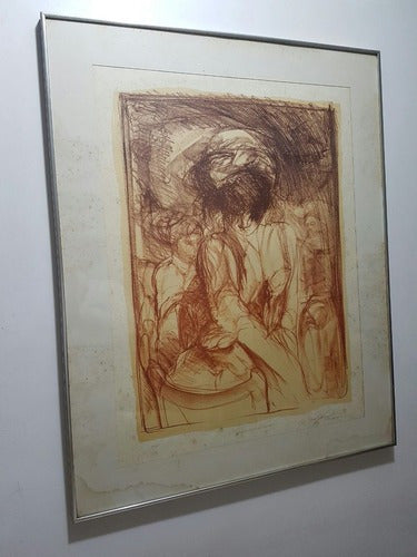 Antigo Quadro Guilherme De Faria