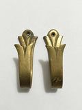 Suportes Antigos De Bronze Para Cortina Lote 3