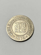 Antiga Moeda 200 Reis 1919