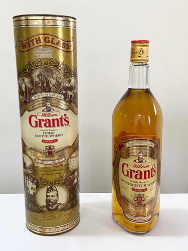 Antigo Whisky William Grant S Finest Scotch Lacrado - Lote 3