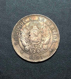 Moeda Antiga 1891 Argentina 2 Centavos