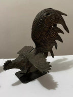 Escultura Antiga Galo de Briga em Bronze Bransdor (Par)