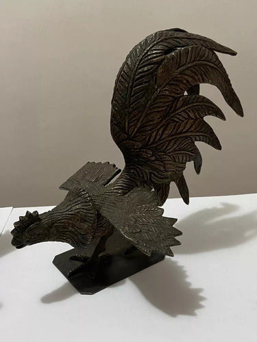 Escultura Antiga Galo de Briga em Bronze Bransdor (Par)