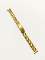 Pulseira De Relógio Antiga Dourada 18mm