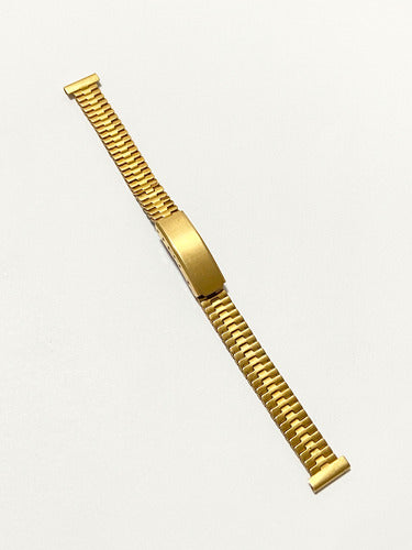 Pulseira De Relógio Antiga Dourada 18mm