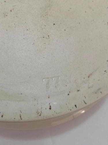 Caçarola Antiga Porcelana E Metal Bauscher Weiden Alemanha