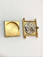 Relógio Antigo Must De Cartier A Corda Antigo Plaquer Ouro