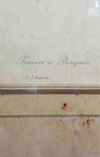 Quadro Antigo Gravura Pierre Joseph Redouté