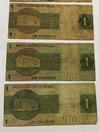 Cédulas Antigas Brasil 1 Cruzeiro