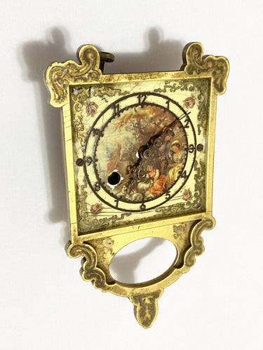 Relógio De Parede Antigo Gebruder Winterma Floresta Negra