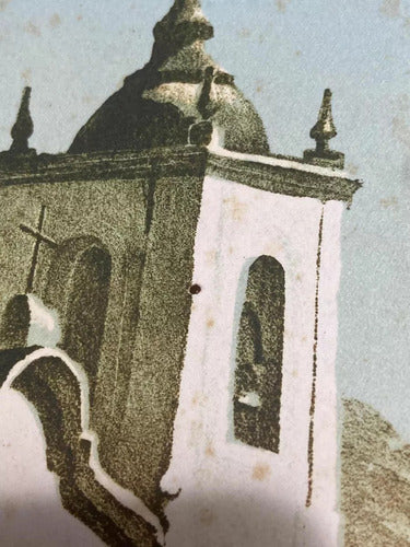 Quadro Gravura Antiga Paraty Rio De Janeiro Assinada N.godoy