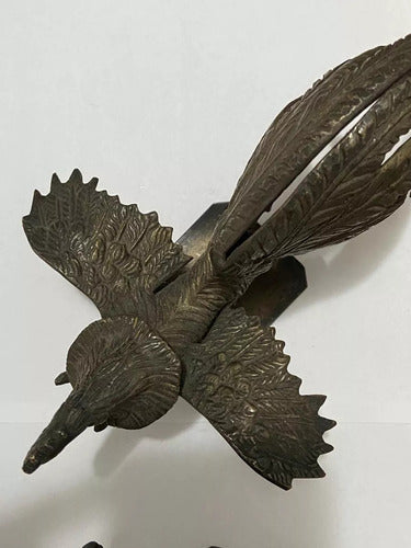 Escultura Antiga Galo de Briga em Bronze Bransdor (Par)