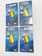 Antiga Fita Vhs Lacrada Virgem Emtec Basf