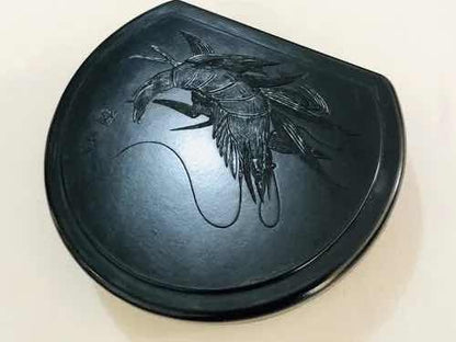 Antiga Caixa Japonesa Porta Joias Com Divisórias