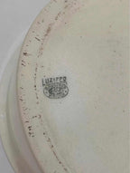 Caçarola Antiga Porcelana E Metal Bauscher Weiden Alemanha