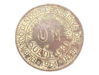 Moeda Antiga Peru 1 Sol De Ouro 1951 Banco Central