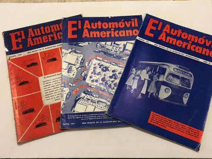 Revistas Antigas De Automóveis 1949 El Automovil Americano