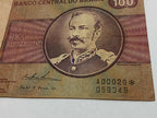 Cédula Antiga 100 Cruzeiros Brasil Com Asterisco