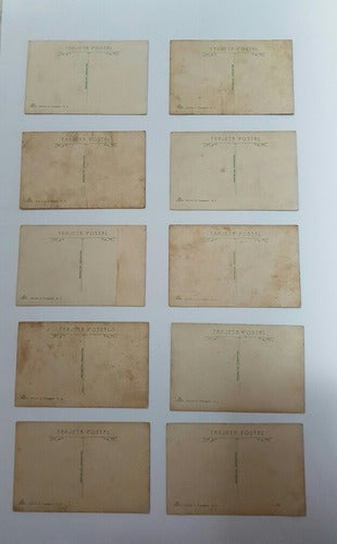 Cartões Postais Antigos Raros Da Argentina Lote 4