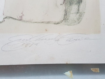 Quadro Antigo Assinado Guilherme De Faria 1978