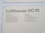 Cartões Postais Antigos Lufthansa Aviões A300 B727 Dc10 B747